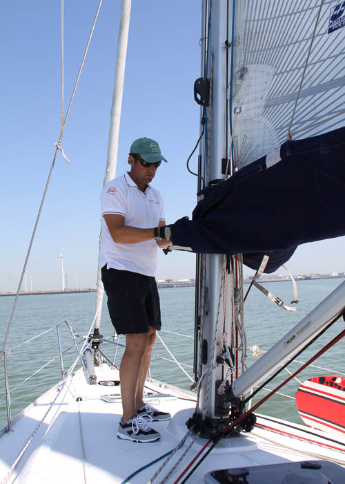 Filip Roets skipper van de Beluga